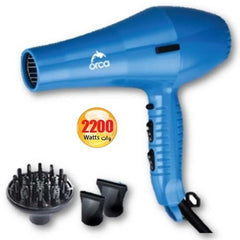 Orca Hair dryer, Blue Injection