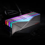 XPG SPECTRIX D50 16GB (2x8GB) DDR4 RGB Memory Module (RAM)-Light Gray-3600-16GB