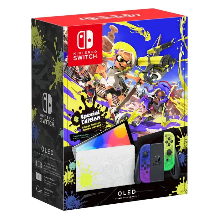 نينتندو سويتش – (موديل OLED) إصدار خاص من لعبة SPLATOON 3