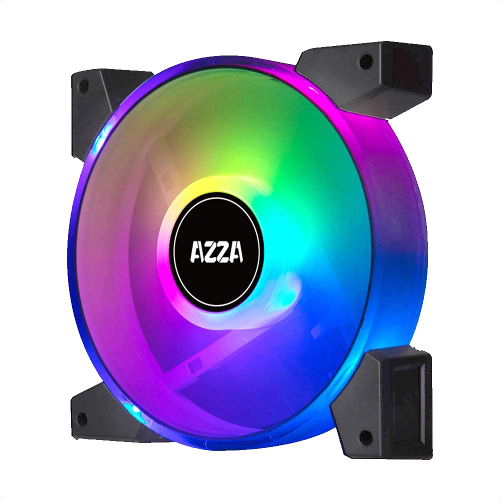 Azza Hurricane III digital RGB FAN 120mm - Level Up