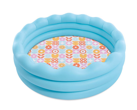Intex Wavy Edge Pool, Kids Inflatable round Pool 168cm (56191NP)