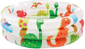 INTEX Dinosaur 3 Rings Baby Pool-57106