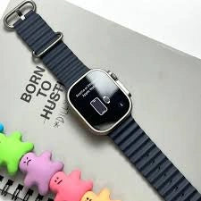 Apple Watch Ultra 2 GPS + Cellular 49mm Natural Titanium Case with Navy Ocean Band