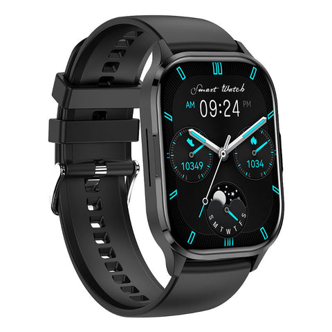 SIA SW 8002 Smart watch ,Amoled BT call(Black)