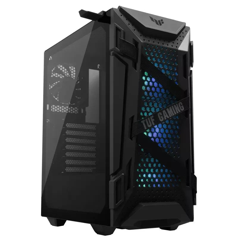 جهاز كمبيوتر ألعاب بمعالج Intel Core i5-14400F، بطاقة رسومات RTX 5070 نسخة OC، وذاكرة RAM بسعة 16GB DDR5