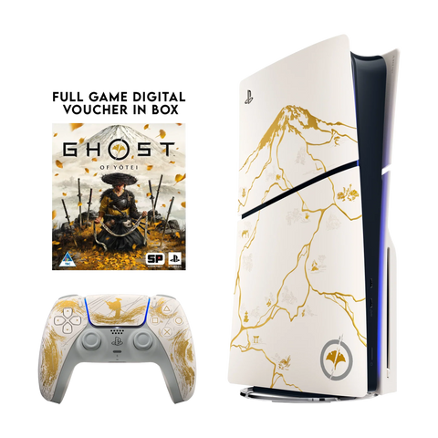 Sony PlayStation 5 Slim Console Disk Ghost Of Yotei Limited Edition Bundle