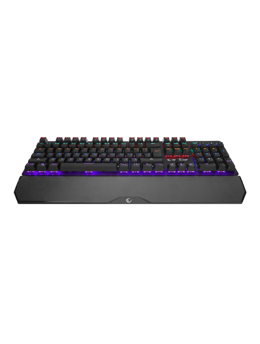 Rampage UMBRA KB-R86 Full-Size Mechanical Gaming Keyboard with Blue Switches - Black