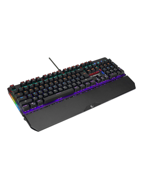 Rampage UMBRA KB-R86 Full-Size Mechanical Gaming Keyboard with Blue Switches - Black