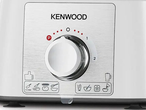 Kenwood Food Processor PBL+FP3+MM+CP+CFJ+ET+DT - FDP65.750WH
