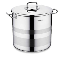 Korkmaz A2033 Extra Deep Casserole – 42.5L, 40x34 cm – Stainless Steel Cookware