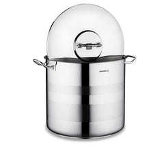 Korkmaz A2033 Extra Deep Casserole – 42.5L, 40x34 cm – Stainless Steel Cookware