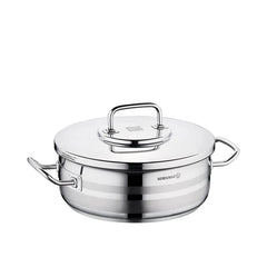 Korkmaz A2036 Low Casserole – 6.0L, 28x10 cm – Stainless Steel Cookware (ASTRA2 Series)