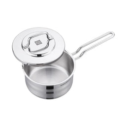 Korkmaz A2047 Saucepan with Lid – 1.8L, 16x9 cm – Stainless Steel Cookware (ASTRA2 Series)