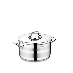 Korkmaz Astra2 Stainless Steel Casserole – 16 cm (1.8L) | Induction Base | Model A2021