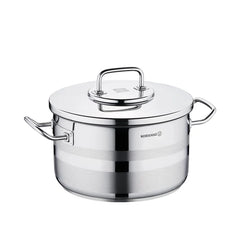 Korkmaz Astra2 A2029 Stainless Steel Casserole – 32x19 cm | 15.0L | Induction-Compatible, Professional-Grade Mirror Finish