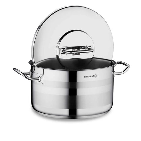 Korkmaz A2030 Astra 2 Casserole Pot – 20.75L Extra-Large, 36x21 cm