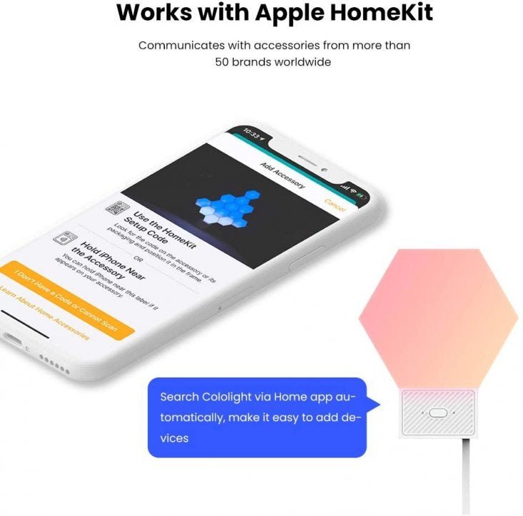 مجموعة Lifesmart Cololight PLUS KIT المكونة من 7 قطع مع حامل