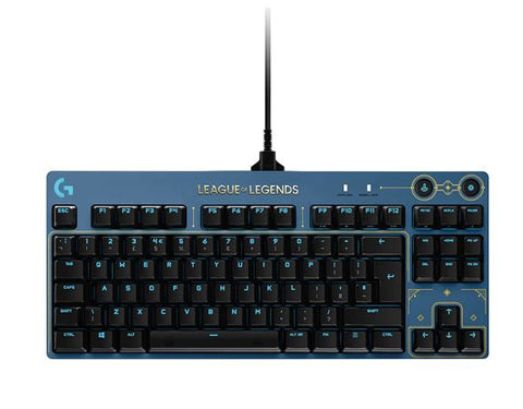 Logitech G PRO League of Legends K/DA Mechanical Gaming Keyboard - Blue