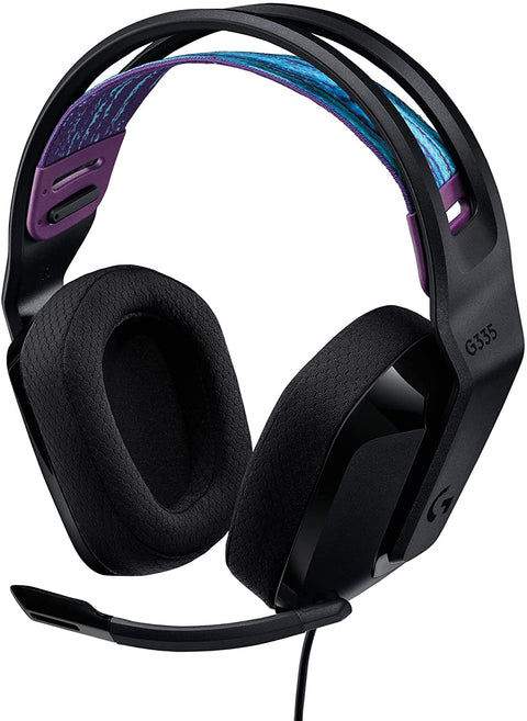 Logitech G335 Wired Gaming Headset - Black