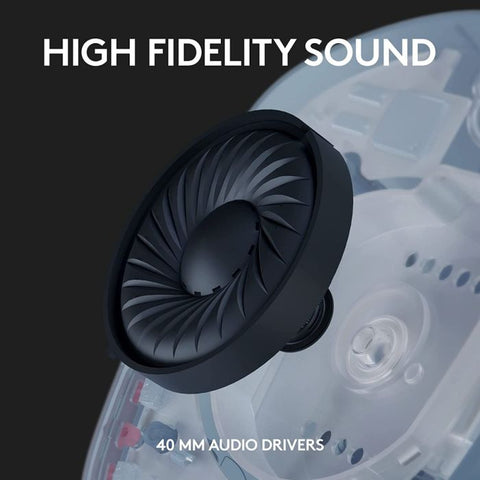 Logitech G435 LIGHTSPEED & Bluetooth Wireless Gaming Headset - Blue