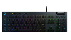 Logitech G815 Lightsync RGB Clicky Mechanical Gaming Wired Keyboard - Level UpLogitechKeyboards5099206082687