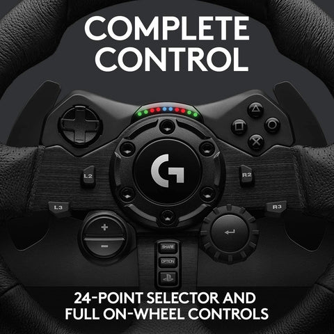 Logitech G923 Driving Force Racing Wheel + Shifter For PS5 & PS4