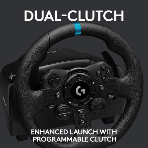 Logitech G923 Driving Force Racing Wheel + Shifter For PS5 & PS4