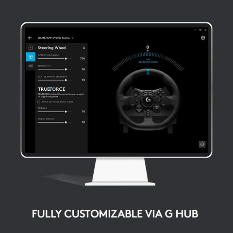 Logitech G923 Driving Force Racing Wheel + Shifter For PS5 & PS4