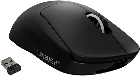 Logitech PRO X SUPERLIGHT Wireless Gaming Mouse - Black