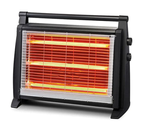 LUXELL LX-2830 Black Quartz Heater 1800W