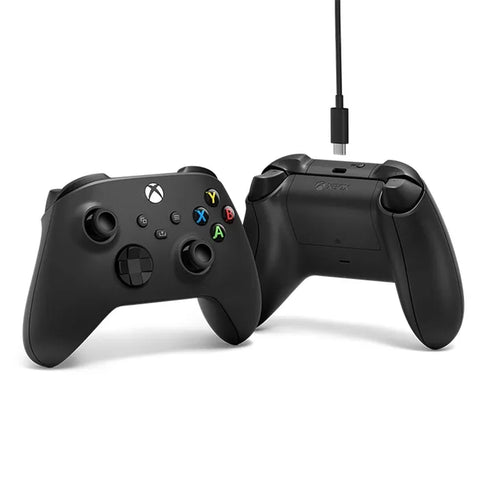 Xbox Wireless Controller + USB-C Cable - Carbon Black
