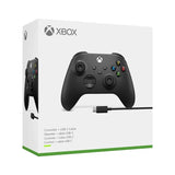 Xbox Wireless Controller + USB-C Cable - Carbon Black