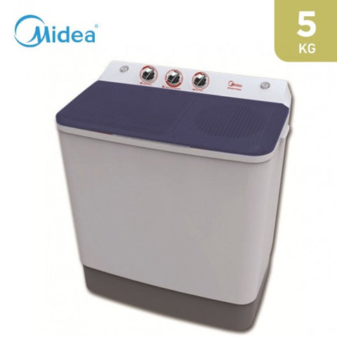 Midea 5 Kg Twin Tub Washing Machine – White