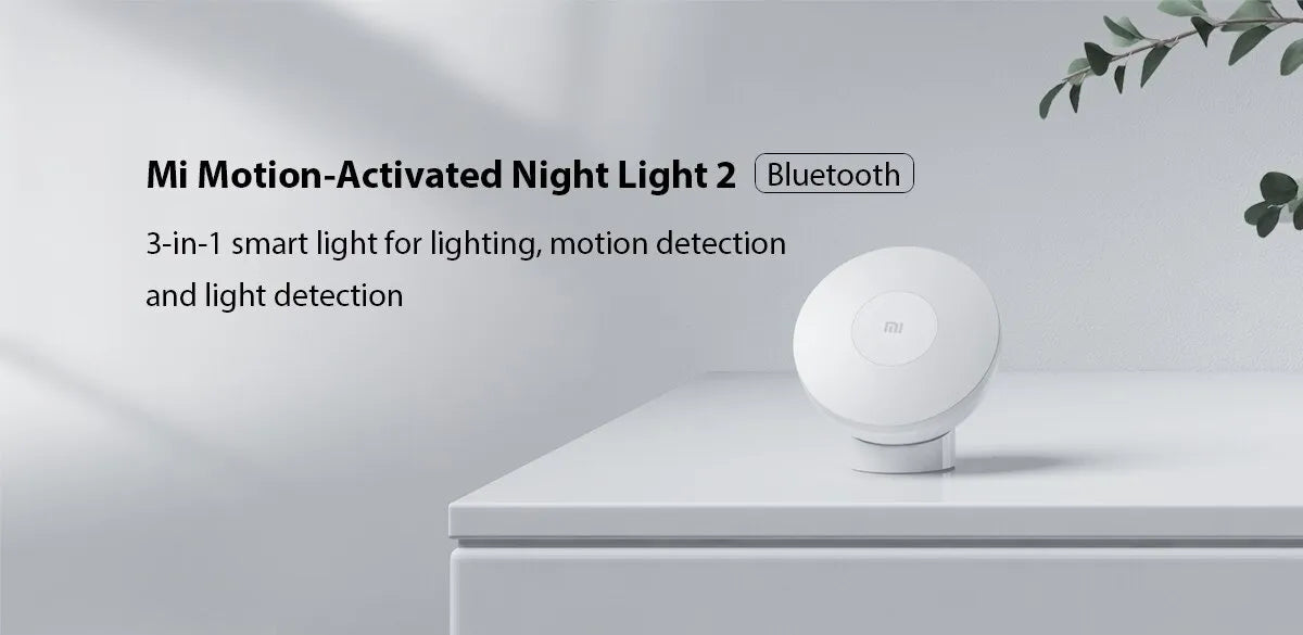 Xiaomi Mi Motion Activated Night Light 2 (Bluetooth) - White
