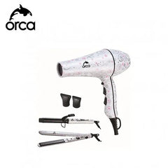 Orca Hair Dryer with Straightener & Waver