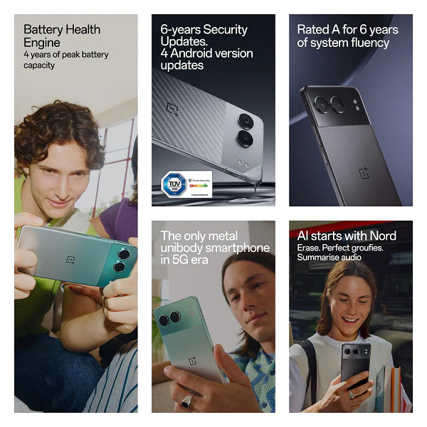 OnePlus Nord 4 5G – 12GB RAM, 256GB Storage, 6.74″ 120Hz AMOLED