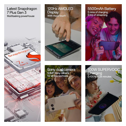 OnePlus Nord 4 5G – 12GB RAM, 256GB Storage, 6.74″ 120Hz AMOLED