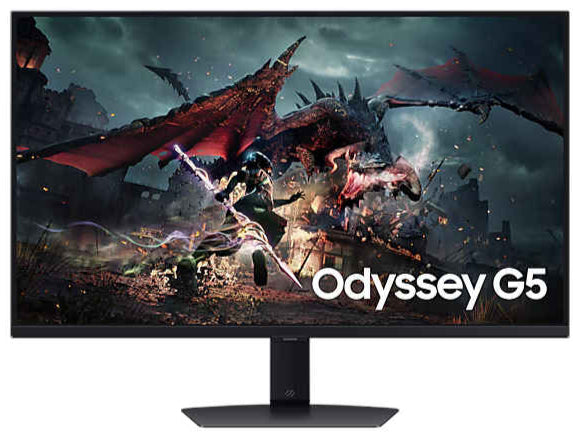 Samsung Odyssey 32",QHD,1ms,IPS,180Hz,Flat Gaming Monitor   LS32DG502EMXUE80