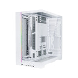 LIAN LI O11 Dynamic EVO XL RGB Tempered Glass Full Tower Gaming Case - White