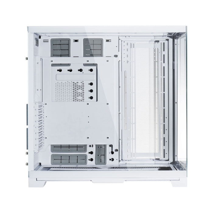 LIAN LI O11 Dynamic EVO XL RGB Tempered Glass Full Tower Gaming Case - White