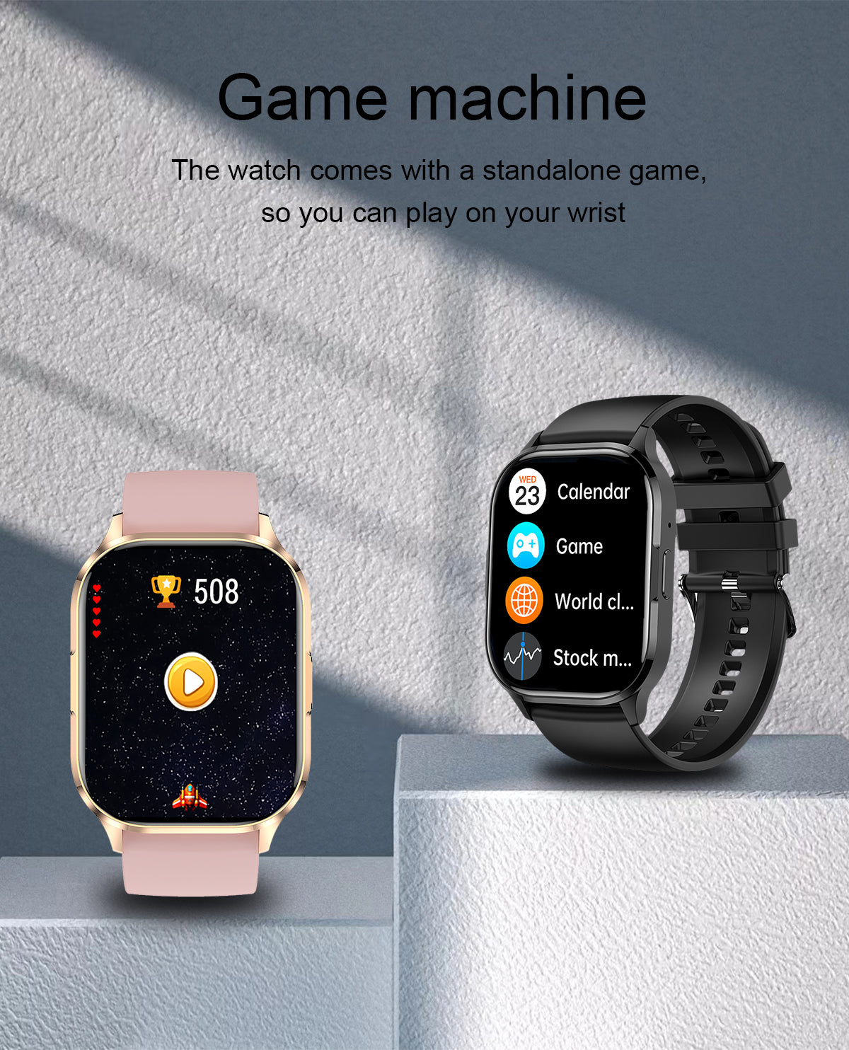 SIA SW 8002 Smart watch ,Amoled BT call(Black)
