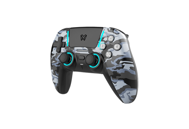 EMG Artic Clicky Camo P506 Wireless Gaming Controller for PS5, PC, Android and IOS