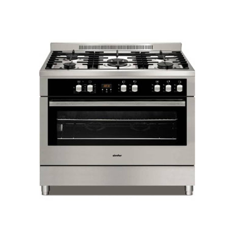 Admiral Gas Cooker 90x60, 5 Burners, Spillage Proof, Stainless Steel, Full Safety