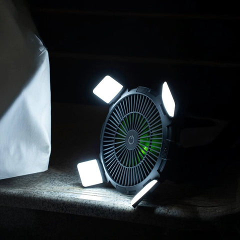 Goui Flow Multifunctional Fan with Light