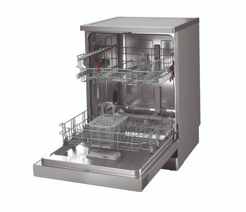 Ariston Freestanding Dishwasher – 13 Place Settings, Full Size, Stainless Steel Tub