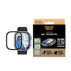 PanzerGlass® Screen Protector Snappie Full Body Slim Transparent | Apple Watch Ultra | pple Watch Ultra 2