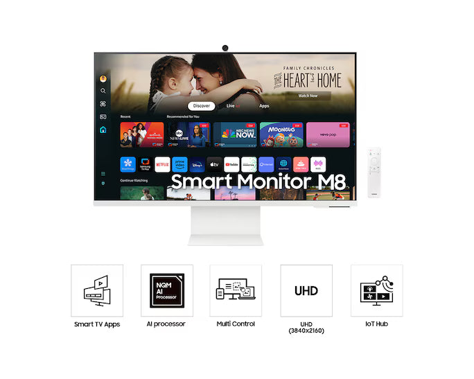 Samsung 32" M8 UHD Smart Flat Monitor