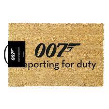 PMD Doormat: 007 – James Bond (Reporting for Duty)