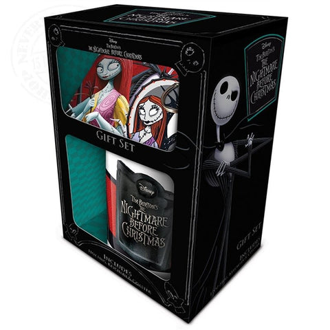PMD Gift Set: Disney – NBC (Jack & Sally) (Mug + Coaster + Keychain)