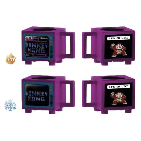 PMD Heat Reveal Mug: Nintendo – Donkey Kong (Retro TV)